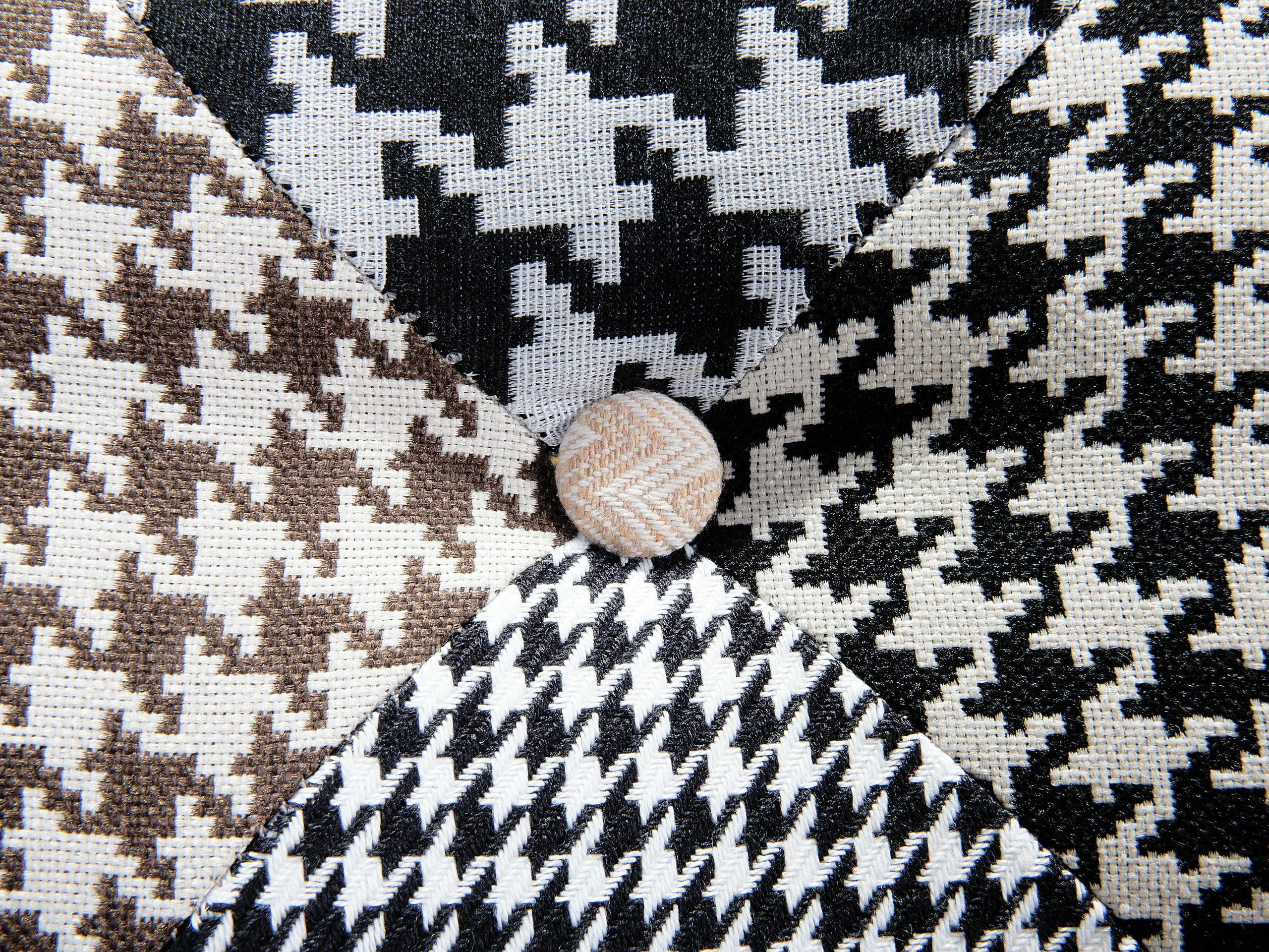 Beliani Nojatuoli Ja Rahi Mustavalkoinen VEJLE - Image 6