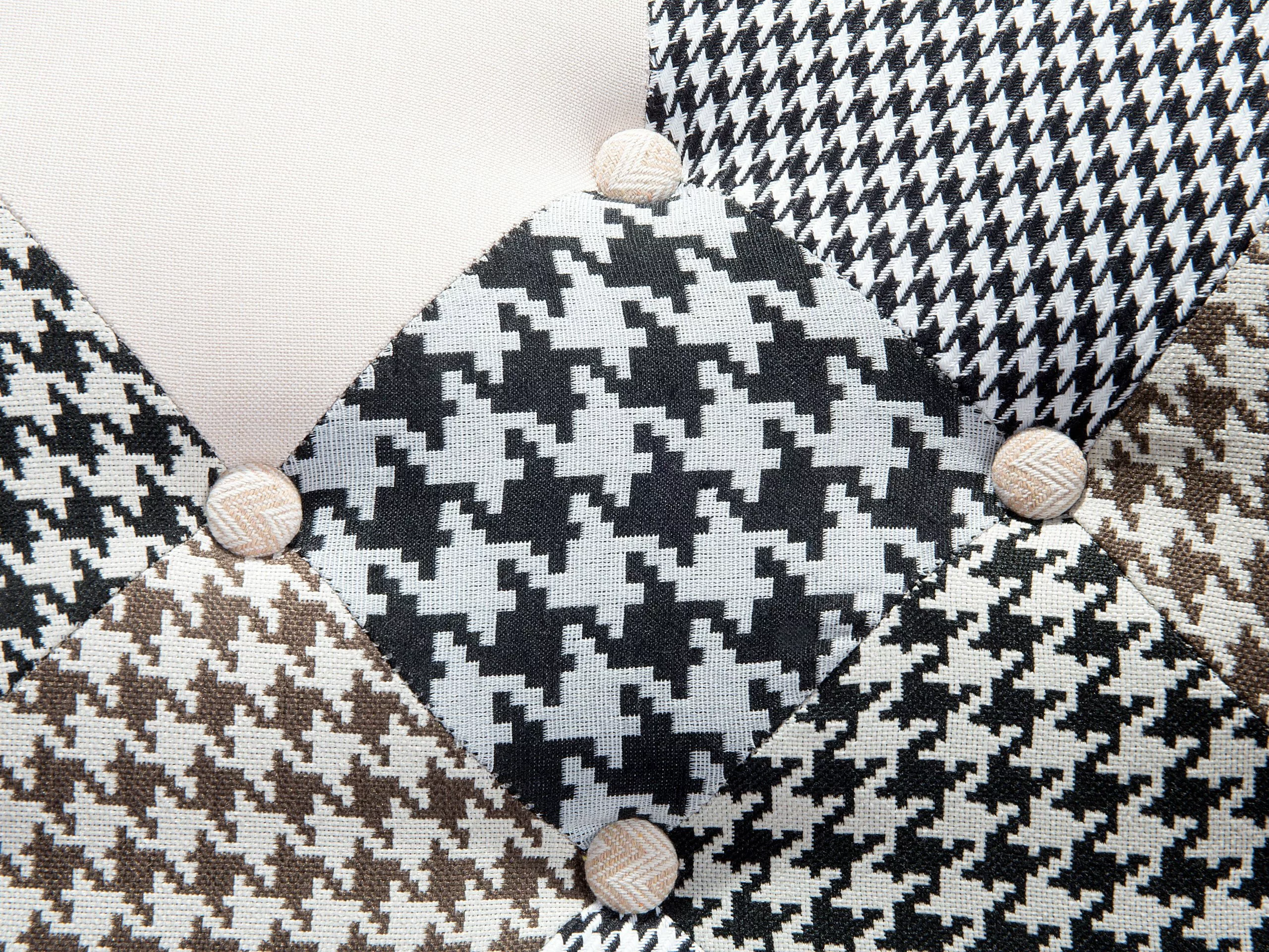 Beliani Nojatuoli Ja Rahi Mustavalkoinen VEJLE - Image 7