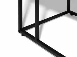 Beliani Sivupöytä Ruskeanharmaa/musta TROY 19 Beliani Sivupöytä Ruskeanharmaa/musta TROY -Käsinojalliset tuolit Winkel undef src sa picid 683847 type whitesh image