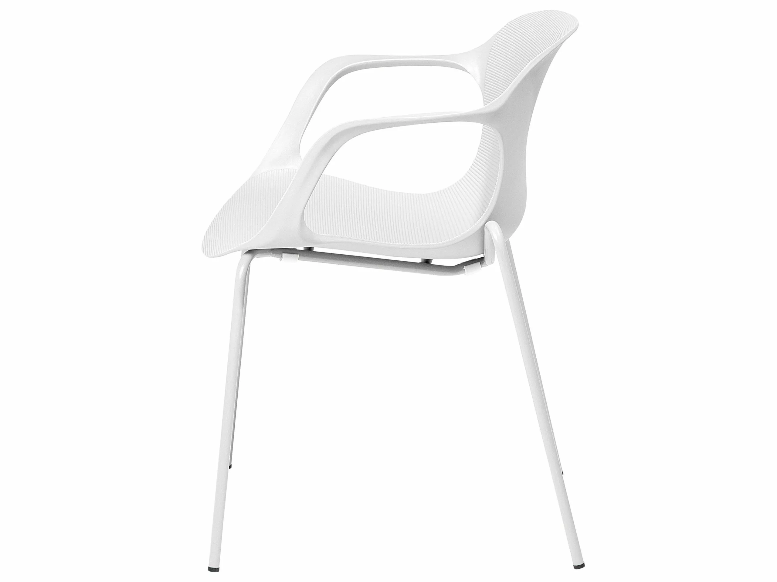 Beliani Tuoli Muovi Valkoinen 2 Kpl ELBERT - Image 7