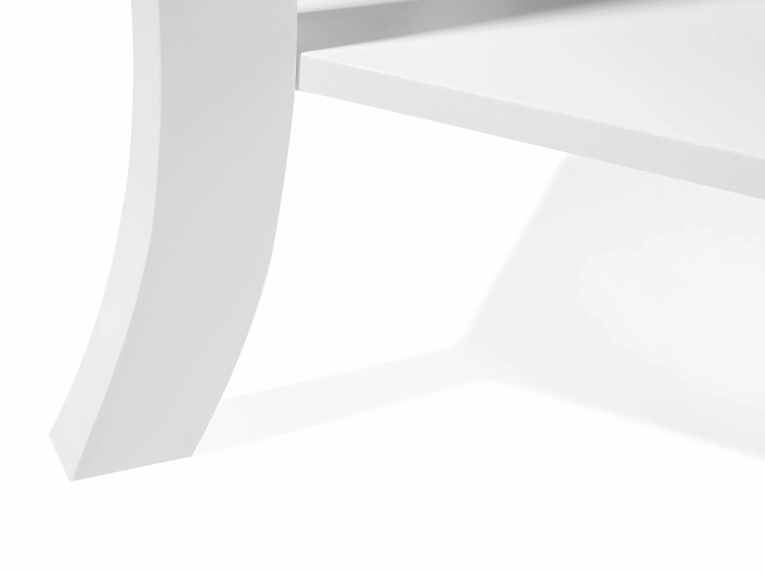 Beliani Sivupöytä Valkoinen AVON - Image 7