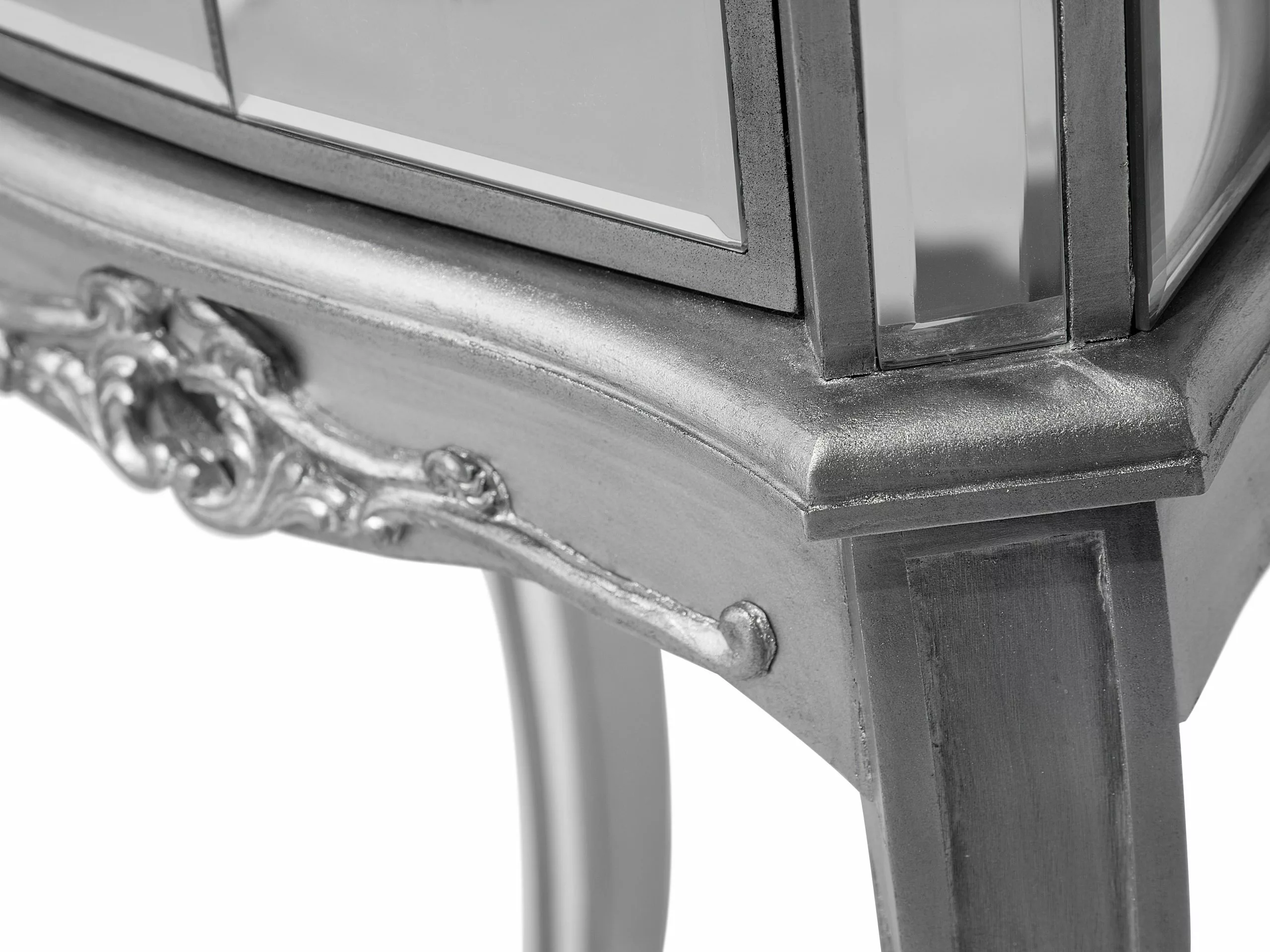 Beliani Konsolipöytä Peililasi Laatikko Hopea SOMMA 10 Beliani Konsolipöytä Peililasi Laatikko Hopea SOMMA - Image 10