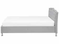 Beliani Sänky Kangas Säilytystila Vaaleanharmaa METZ Useita Kokoja -Käsinojalliset tuolit Winkel undef src sa picid 707840 type whitesh image