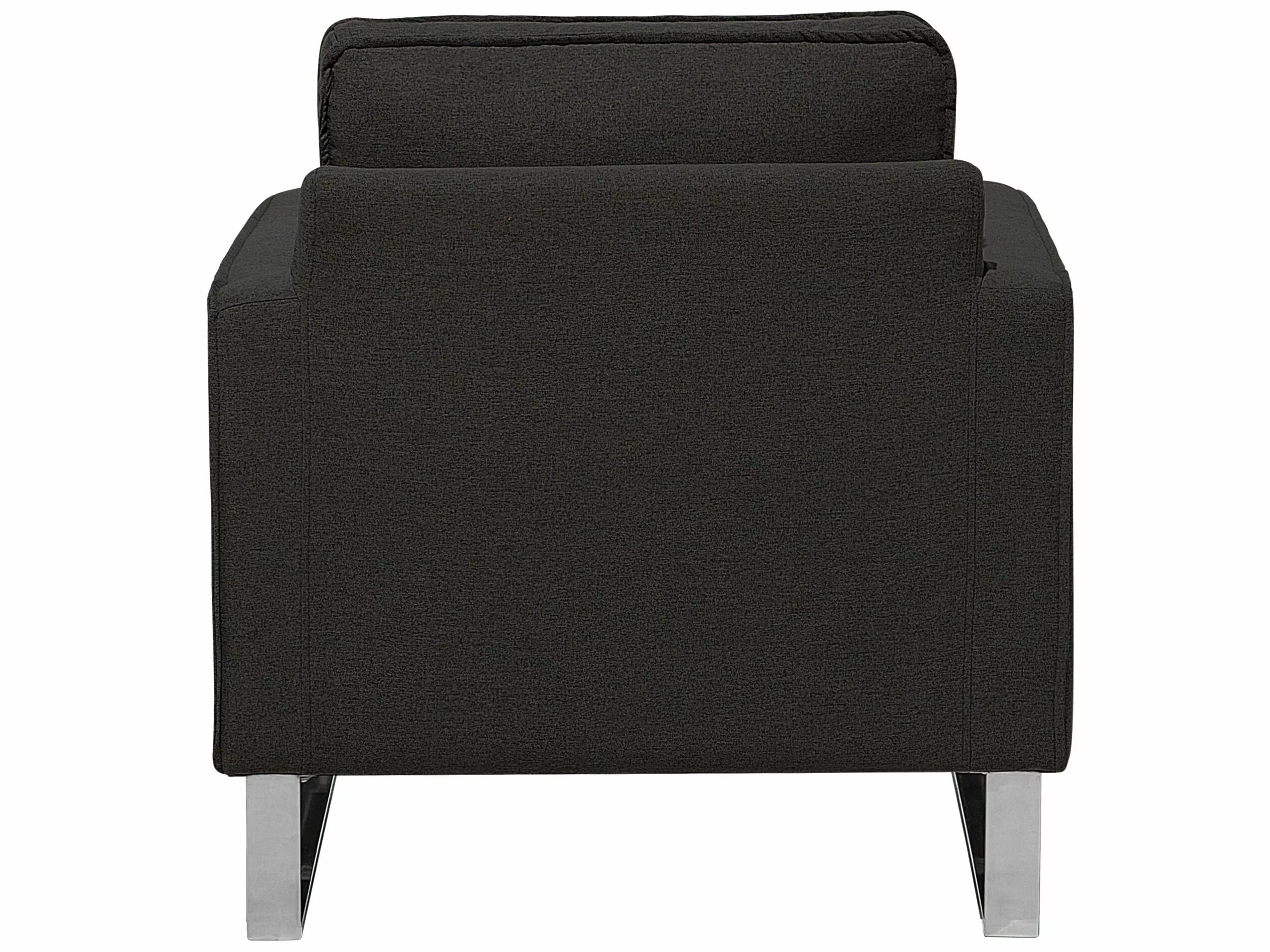 Beliani Nojatuoli Kankainen Grafiitinharmaa VIND - Image 5