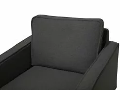 Beliani Nojatuoli Kankainen Grafiitinharmaa VIND -Käsinojalliset tuolit Winkel undef src sa picid 708119 type whitesh image