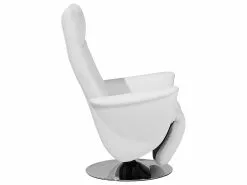 Beliani Lepotuoli Keinonahkainen Valkoinen PRIME -Käsinojalliset tuolit Winkel undef src sa picid 709206 type whitesh image