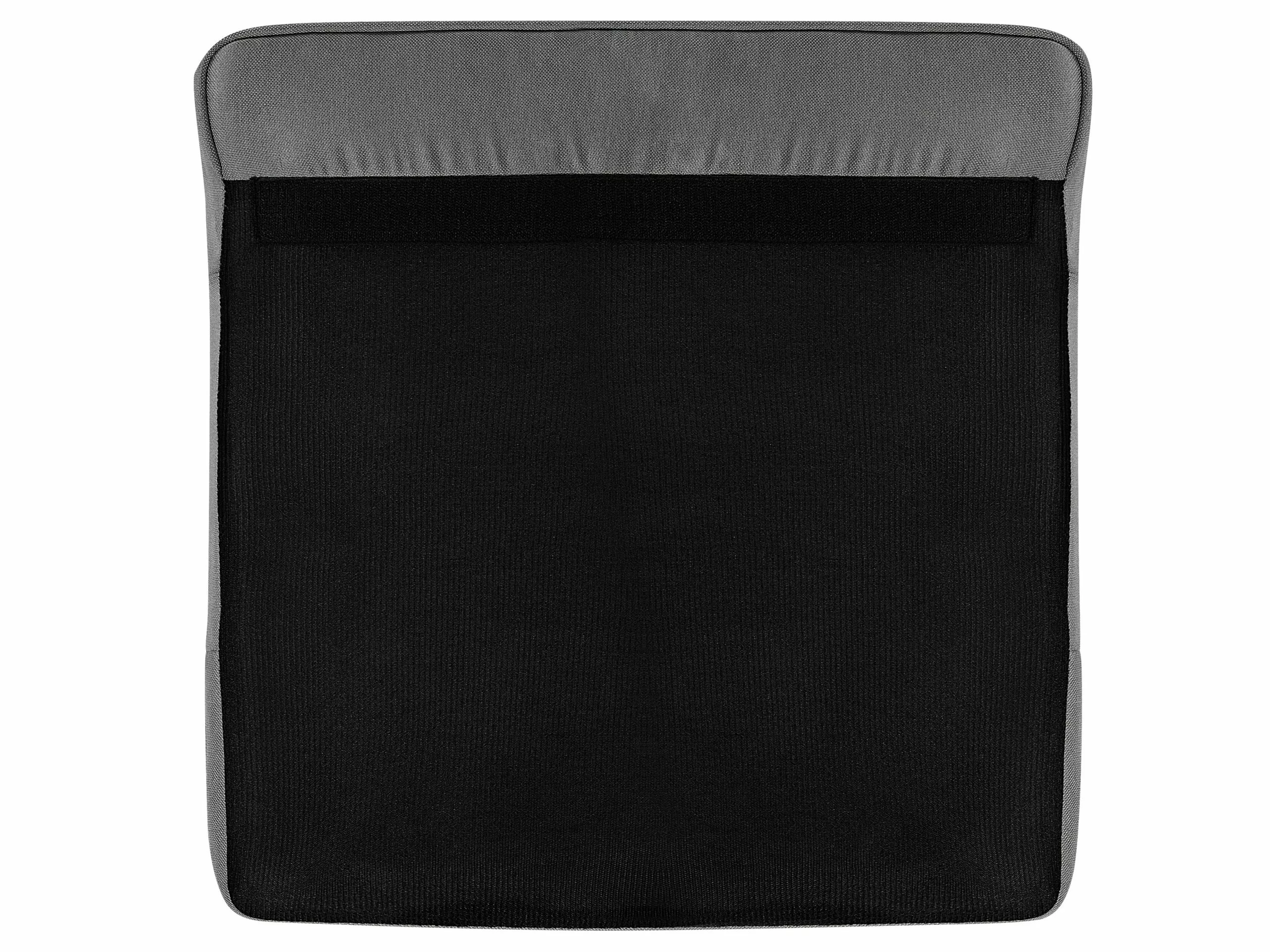 Beliani Iso Vaaleanharmaa Kangasverhoiltu Nojatuoli CHESTERFIELD - Image 10