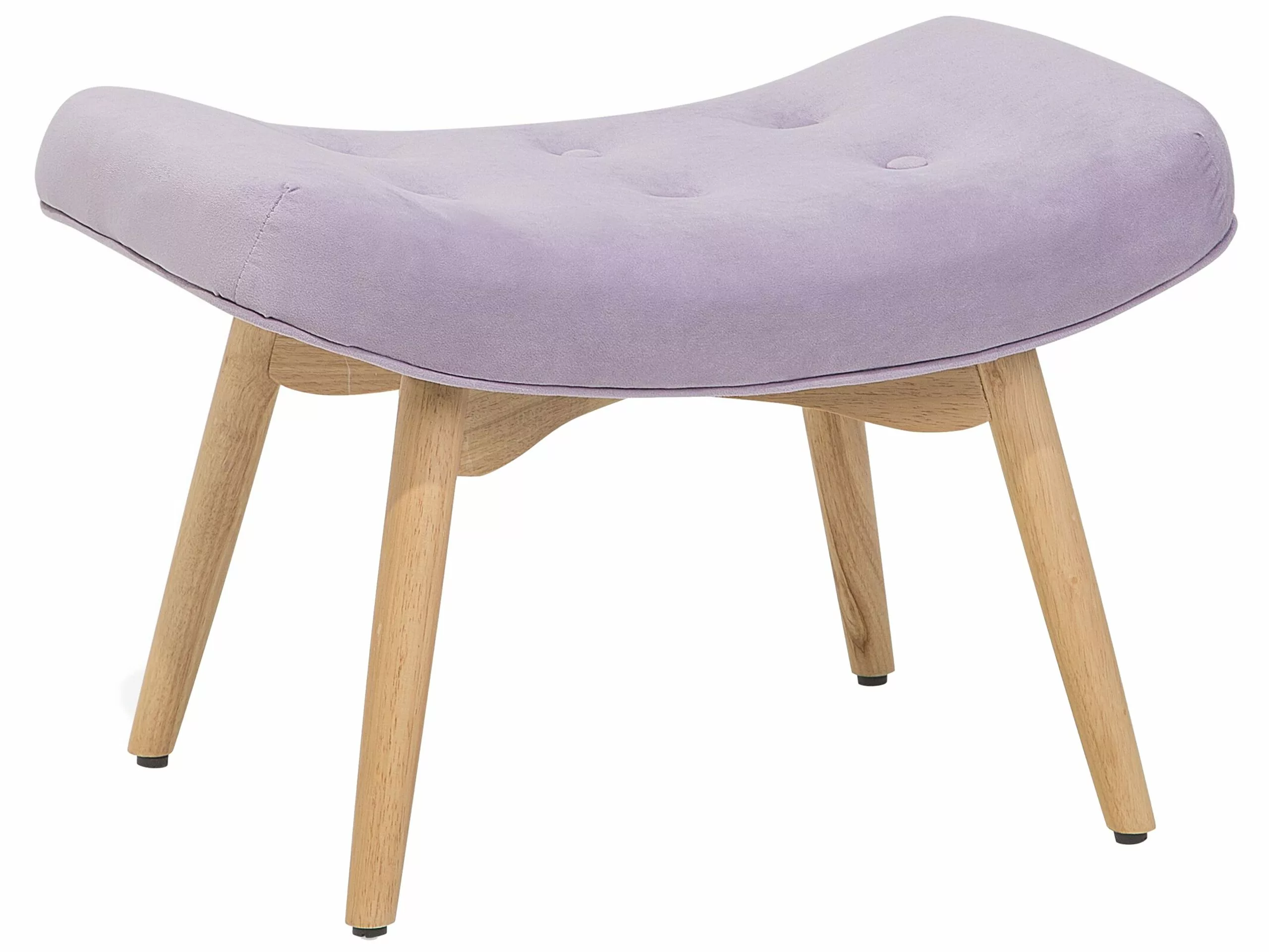 Beliani Nojatuoli Ja Rahi Samettinen Vaaleanpunainen VEJLE - Image 7