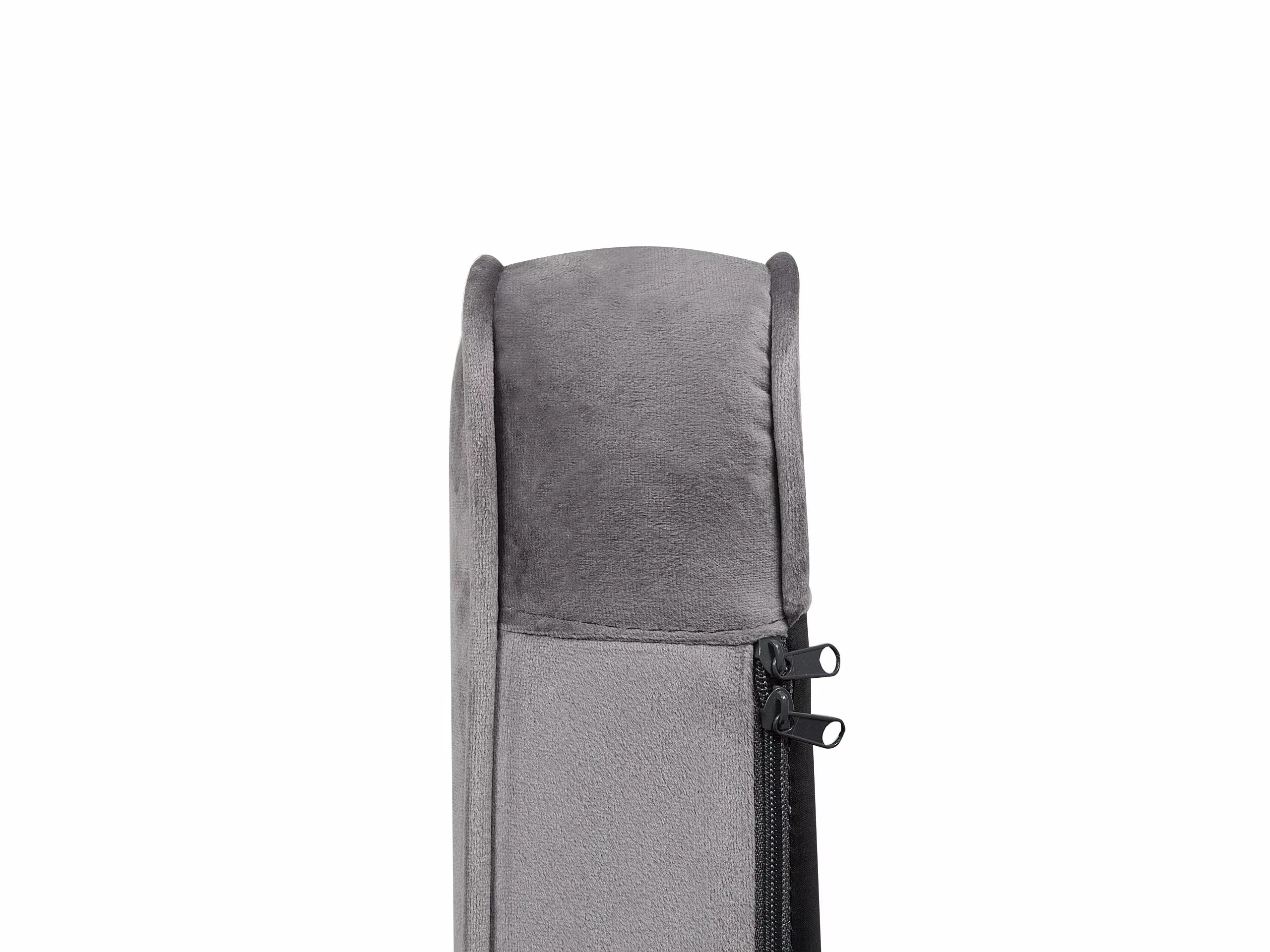 Beliani Nojatuoli Samettinen Tummanharmaa SVEDALA - Image 10