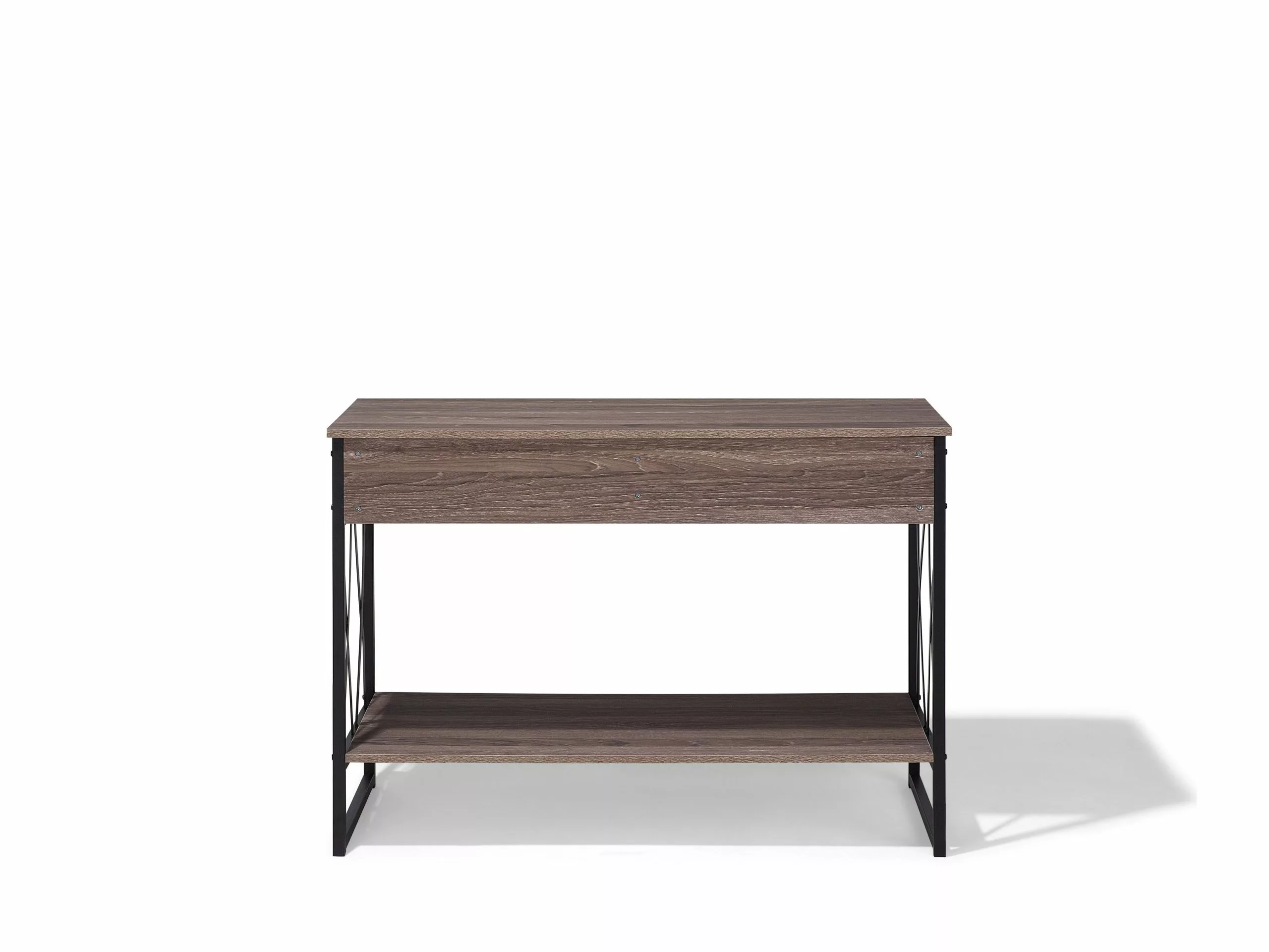 Beliani Konsolipöytä 2 Laatikkoa Ruskeanharmaa/musta AYDEN 9 Beliani Konsolipöytä 2 Laatikkoa Ruskeanharmaa/musta AYDEN - Image 9