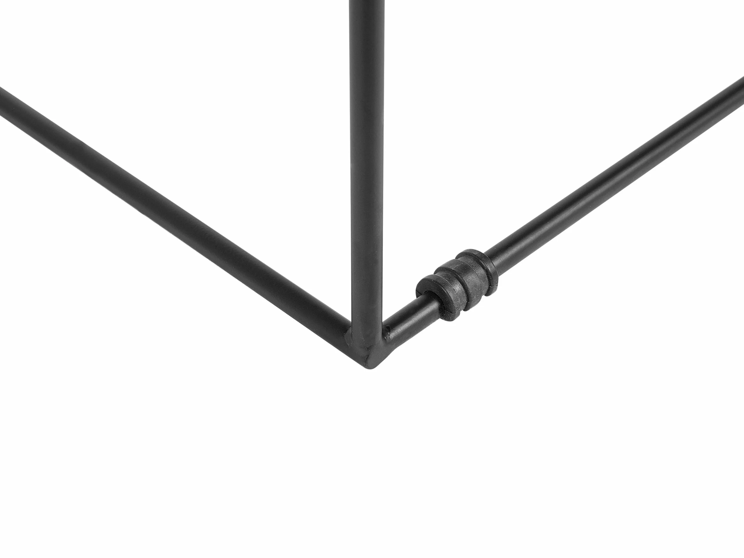 Beliani Sivupöytä Metalli Musta SAXON - Image 7