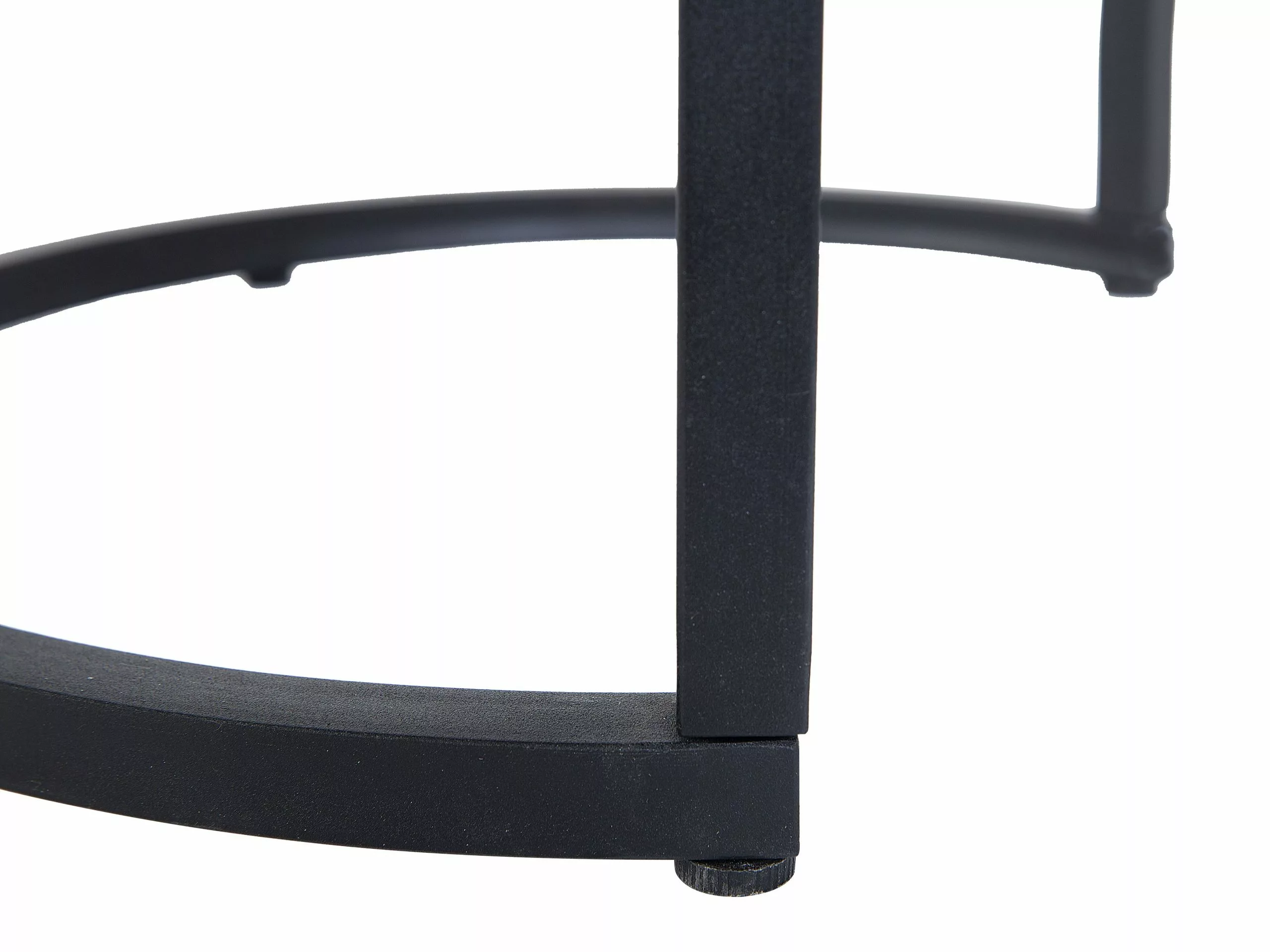 Beliani Sivupöytäsetti Tumma Puu/musta 2 Kpl DIXIE - Image 10