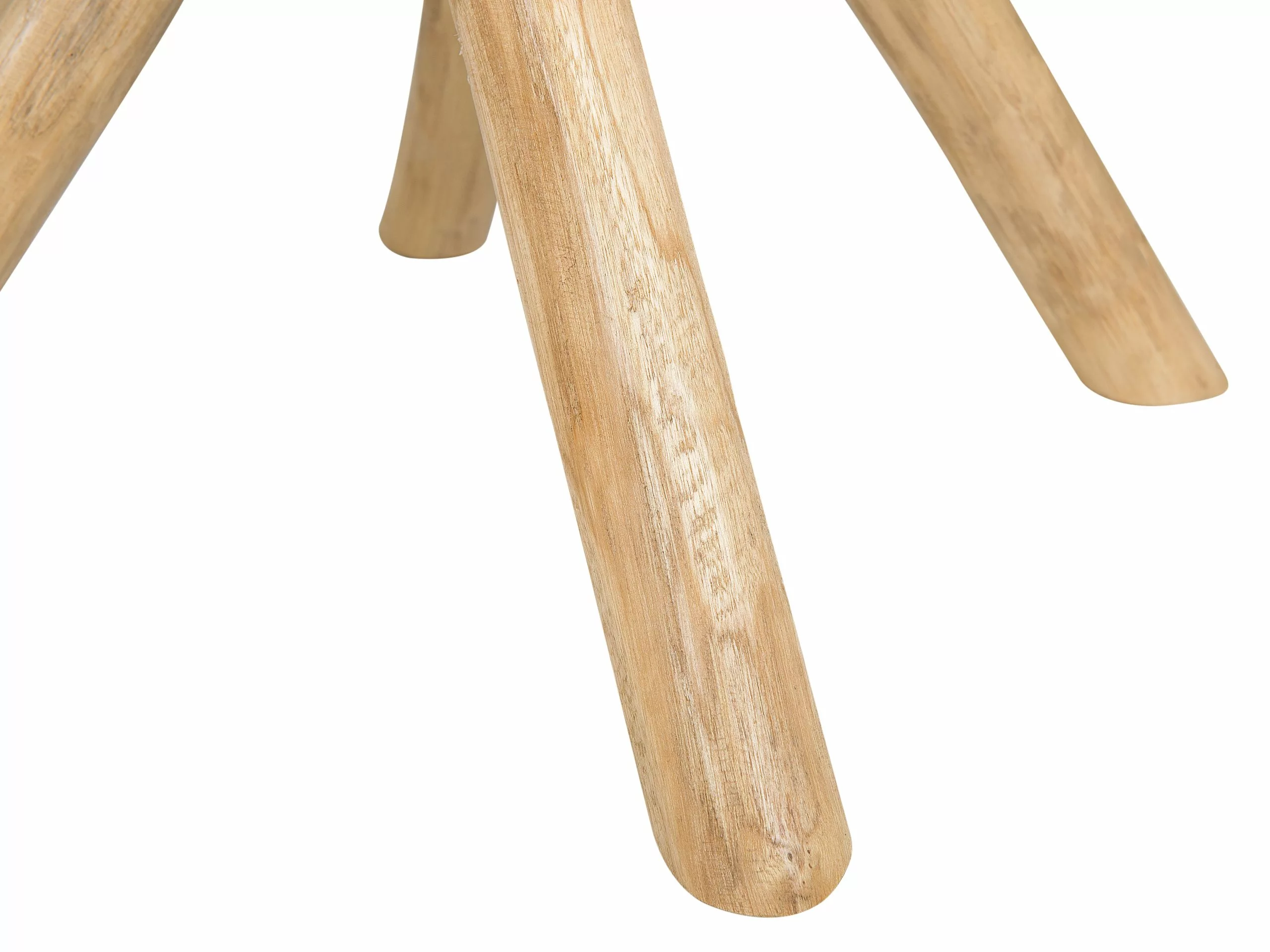 Beliani Sivupöytä Tiikki Vaalea Puu THORSBY - Image 6