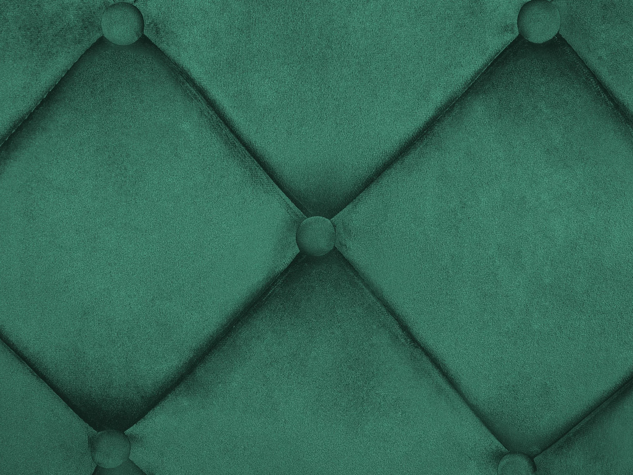 Beliani Nojatuoli Samettinen Tummanvihreä VAKSALA - Image 9