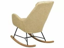 Beliani Keinutuoli Kangas Keltainen ARRIE 12 Beliani Keinutuoli Kangas Keltainen ARRIE -Käsinojalliset tuolit Winkel undef src sa picid 745344 type whitesh image