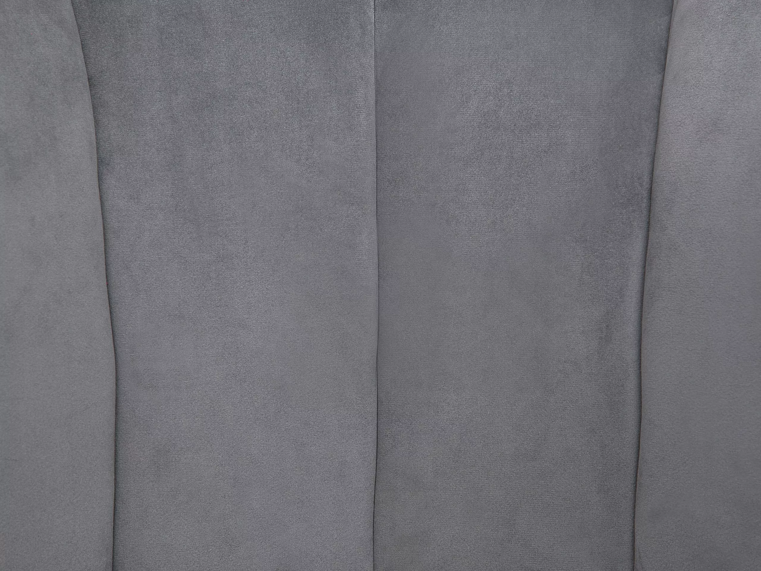 Beliani Nojatuoli Samettinen Harmaa LARVIK - Image 7