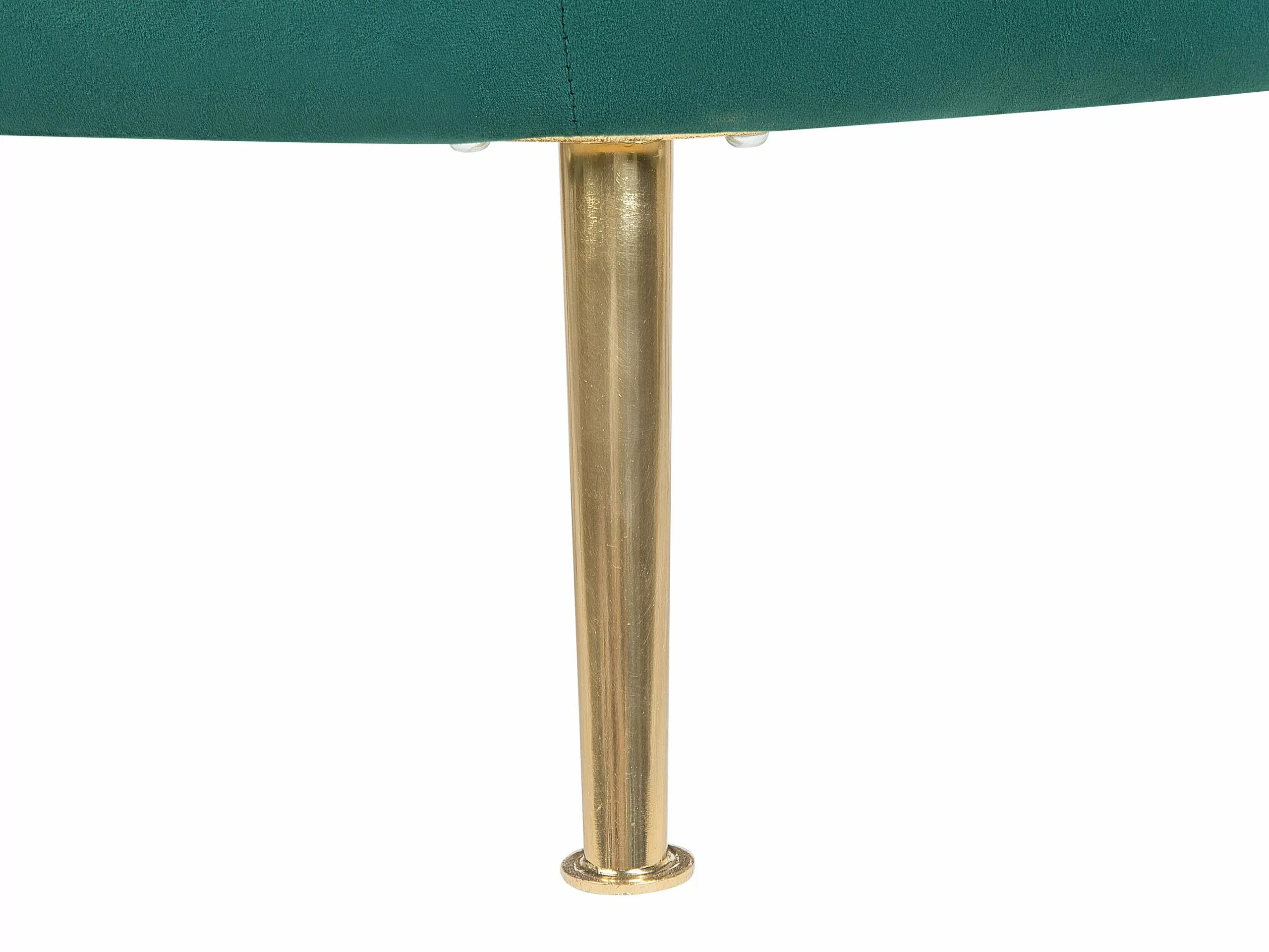 Beliani Nojatuoli Samettinen Vihreä LANGA - Image 7