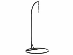 Beliani Riipputuolin Teline Musta STAN