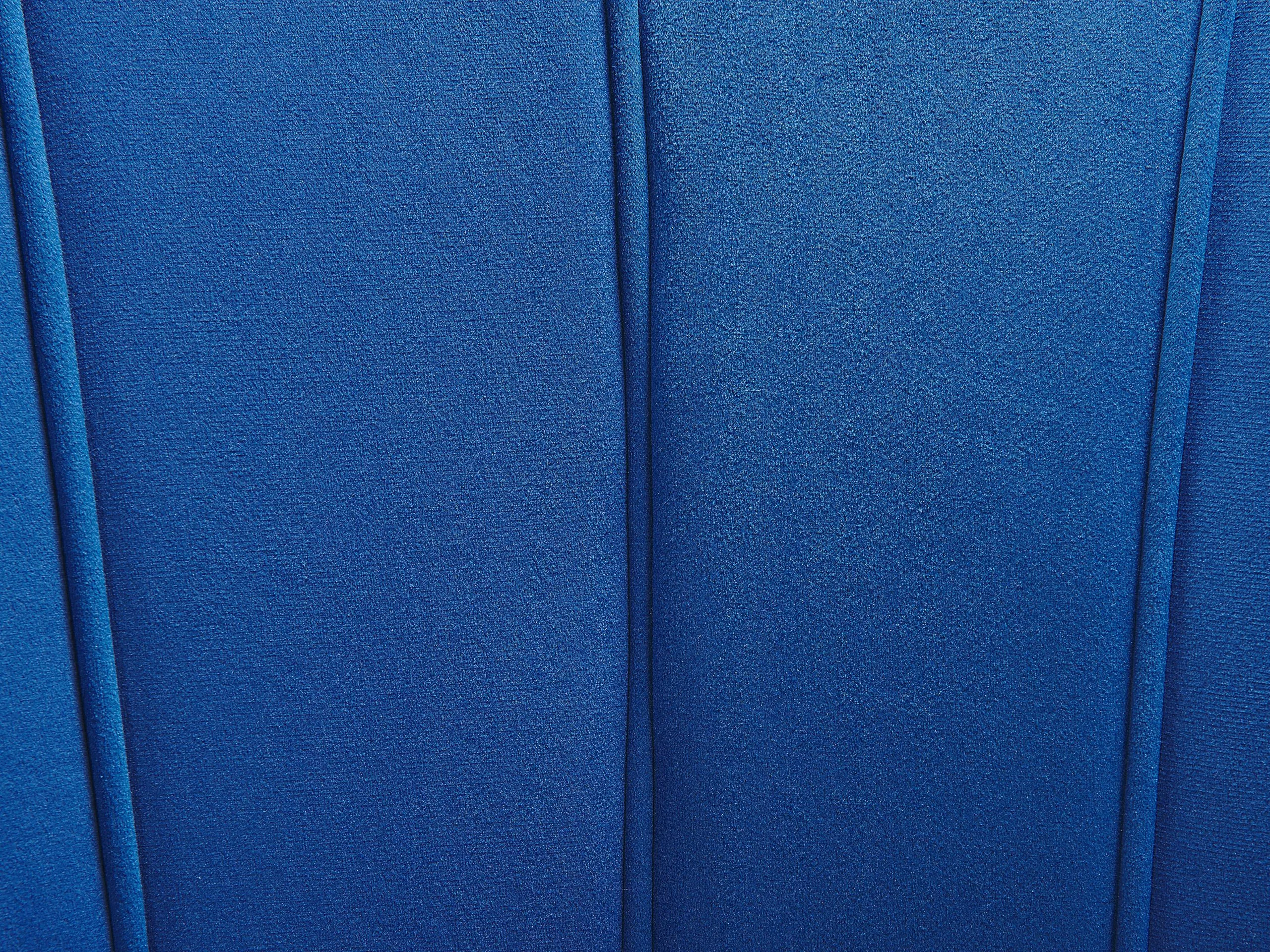 Beliani Laivastonsininen Samettinen Nojatuoli LOVIKKA - Image 8