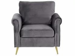 Beliani Nojatuoli Harmaa VIETAS -Käsinojalliset tuolit Winkel undef src sa picid 775582 type whitesh image