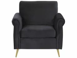 Beliani Nojatuoli Musta VIETAS -Käsinojalliset tuolit Winkel undef src sa picid 775604 type whitesh image