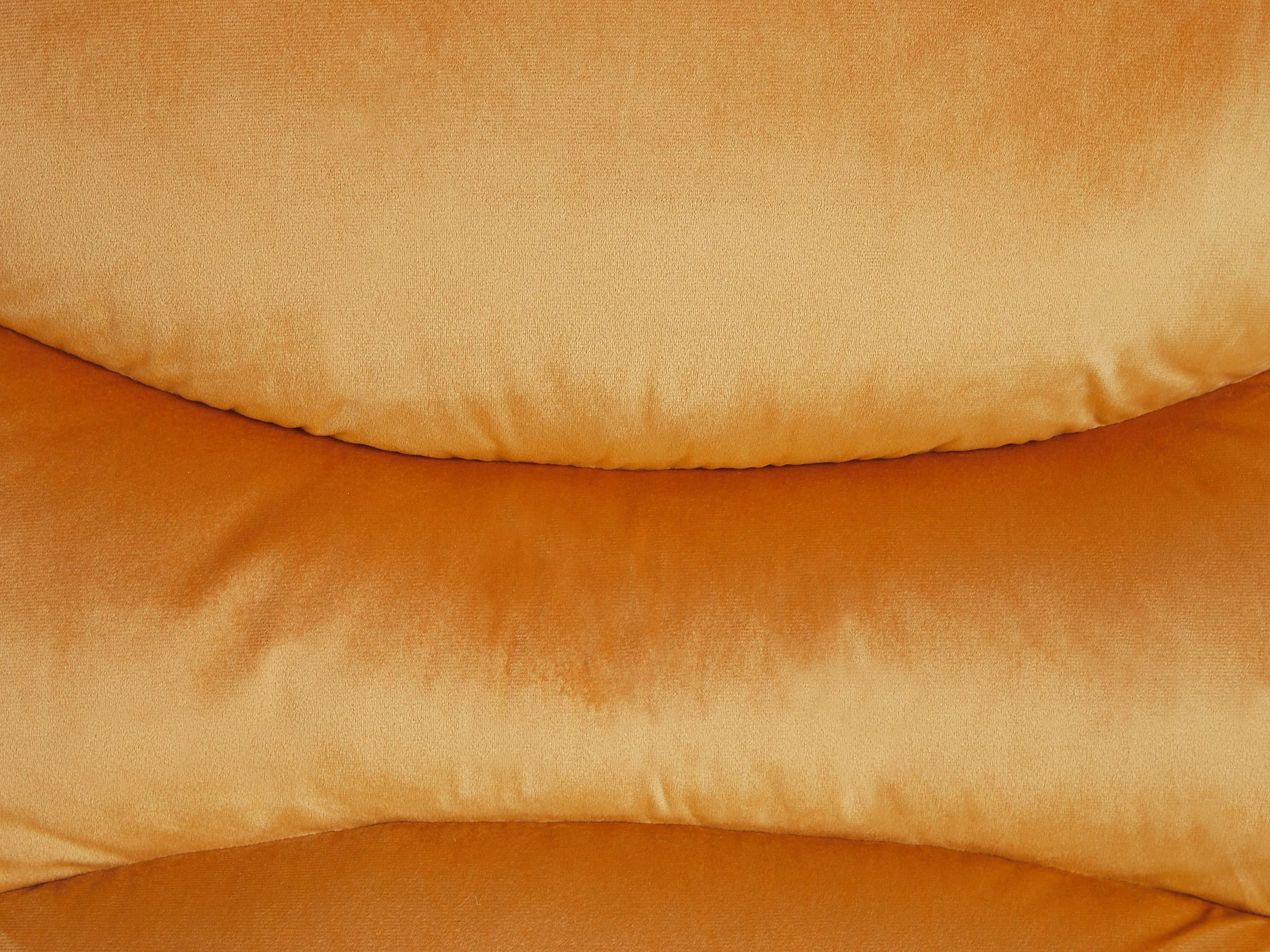 Beliani Nojatuoli Keltainen Sametti ESLOV - Image 10