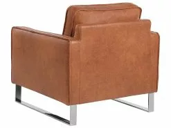 Beliani Nojatuoli Keinonahkainen Ruskea VIND 12 Beliani Nojatuoli Keinonahkainen Ruskea VIND -Käsinojalliset tuolit Winkel undef src sa picid 779834 type whitesh image