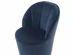 Beliani Nojatuoli Sininen Sametti ALBY -Käsinojalliset tuolit Winkel undef src sa picid 780872 type whitesh image