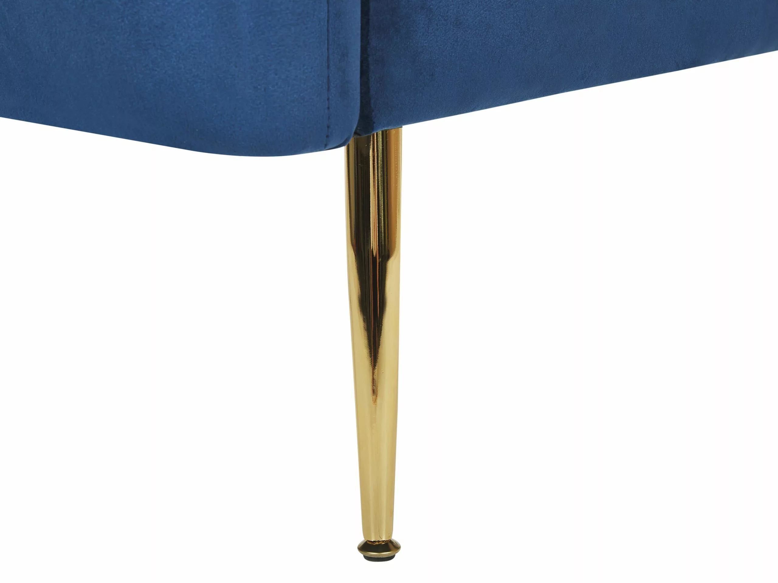 Beliani Nojatuoli Samettinen Sininen LACONIA - Image 6