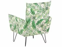 Beliani Nojatuoli Lehtikuvioitu Valkovihreä RIBE 11 Beliani Nojatuoli Lehtikuvioitu Valkovihreä RIBE -Käsinojalliset tuolit Winkel undef src sa picid 788689 type whitesh image