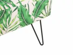 Beliani Nojatuoli Lehtikuvioitu Valkovihreä RIBE 13 Beliani Nojatuoli Lehtikuvioitu Valkovihreä RIBE -Käsinojalliset tuolit Winkel undef src sa picid 788691 type whitesh image