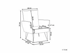 Beliani Nojatuoli Lehtikuvioitu Valkovihreä RIBE 15 Beliani Nojatuoli Lehtikuvioitu Valkovihreä RIBE -Käsinojalliset tuolit Winkel undef src sa picid 788693 type whitesh image