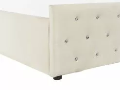 Beliani Sänky Sametti Säilytystila Vaalea Beige AMIENS Useita Kokoja 17 Beliani Sänky Sametti Säilytystila Vaalea Beige AMIENS Useita Kokoja -Käsinojalliset tuolit Winkel undef src sa picid 791271 type whitesh image