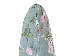 Beliani Nojatuoli Ja Rahi Kukkakuvioinen Vihreä HAMAR -Käsinojalliset tuolit Winkel undef src sa picid 794170 type whitesh image 1