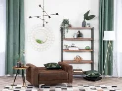 Beliani Ruskea Keinonahkaverhoiltu Nojatuoli ABERDEEN -Käsinojalliset tuolit Winkel undef src sa picid 796292 type whitesh image