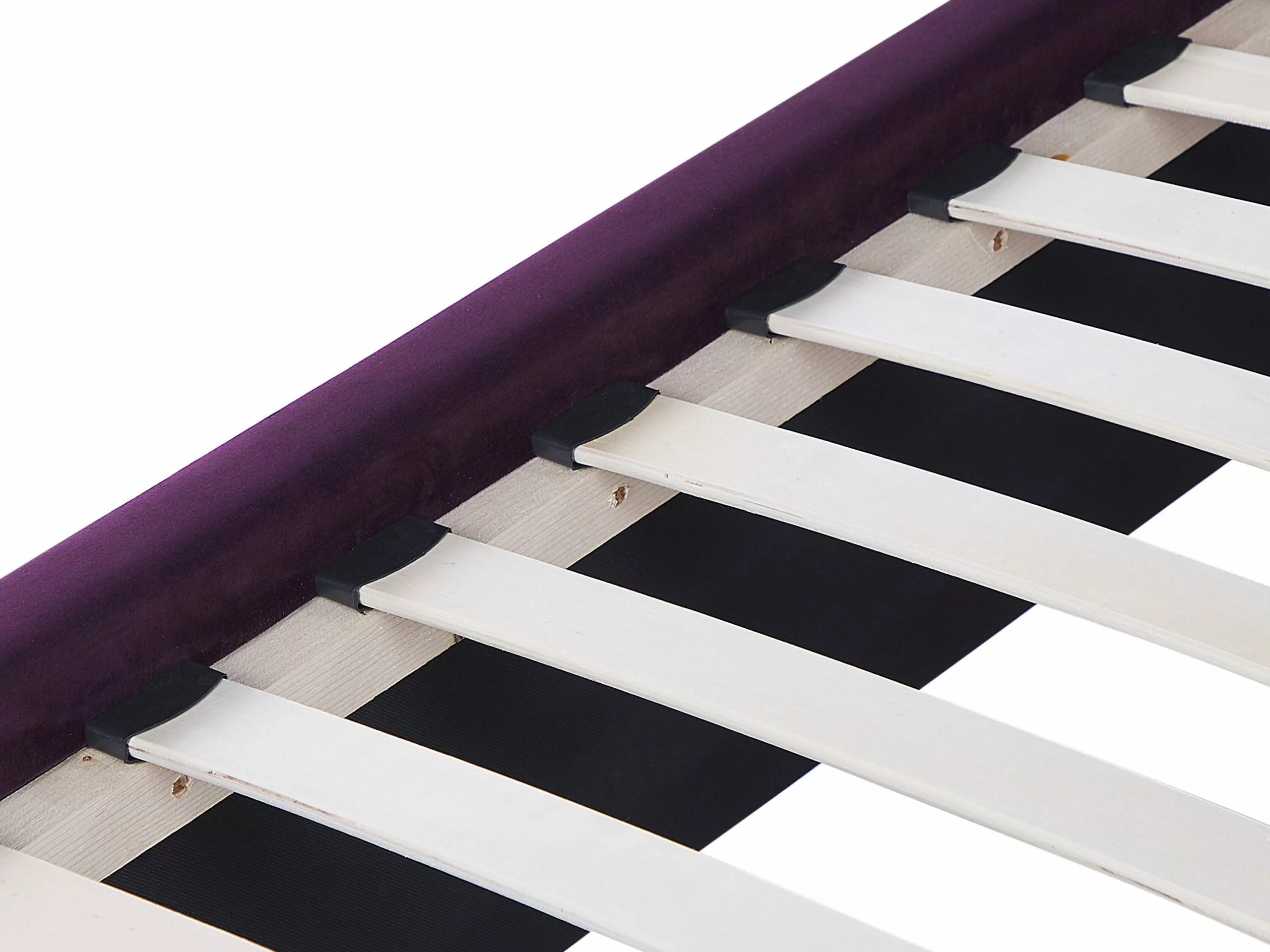 Beliani Sänky Sametti Säilytystila Purppura NOYERS Useita Kokoja - Image 10