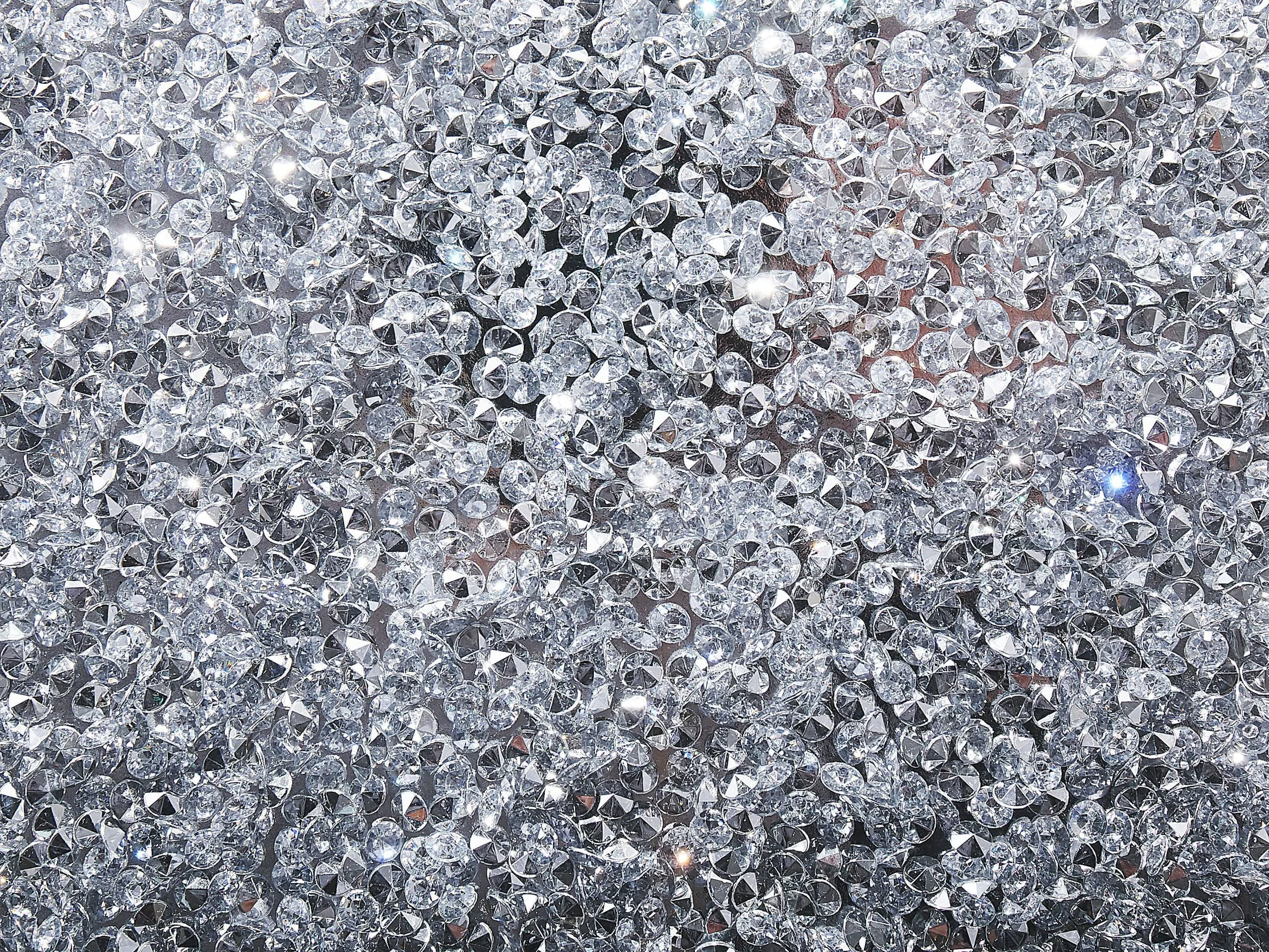 Beliani Sivupöytä Peililasi Hopea APREY 5 Beliani Sivupöytä Peililasi Hopea APREY - Image 5