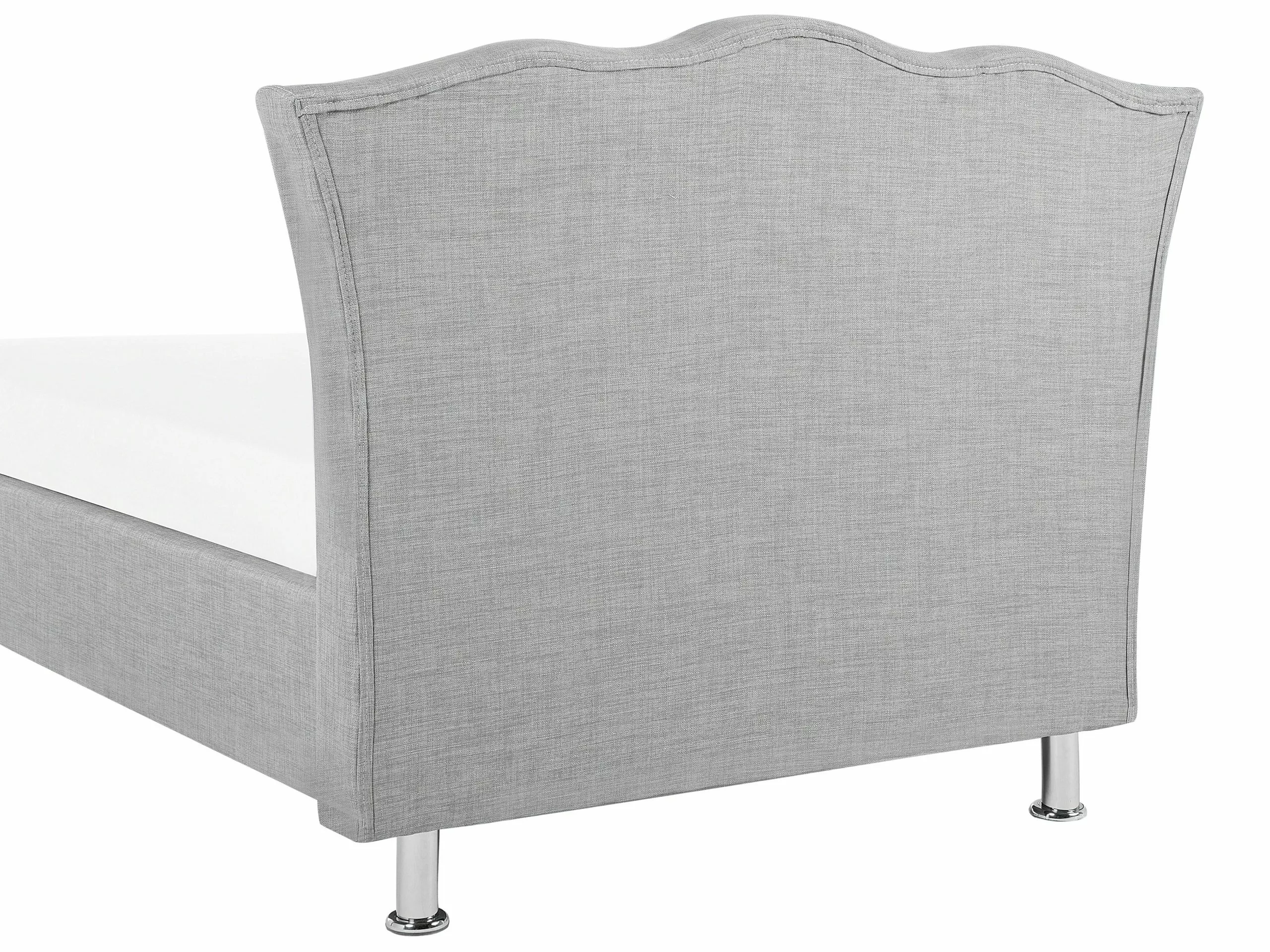 Beliani Sänky Kangas Säilytystila Vaaleanharmaa 90 X 200 Cm METZ 10 Beliani Sänky Kangas Säilytystila Vaaleanharmaa 90 X 200 Cm METZ - Image 10