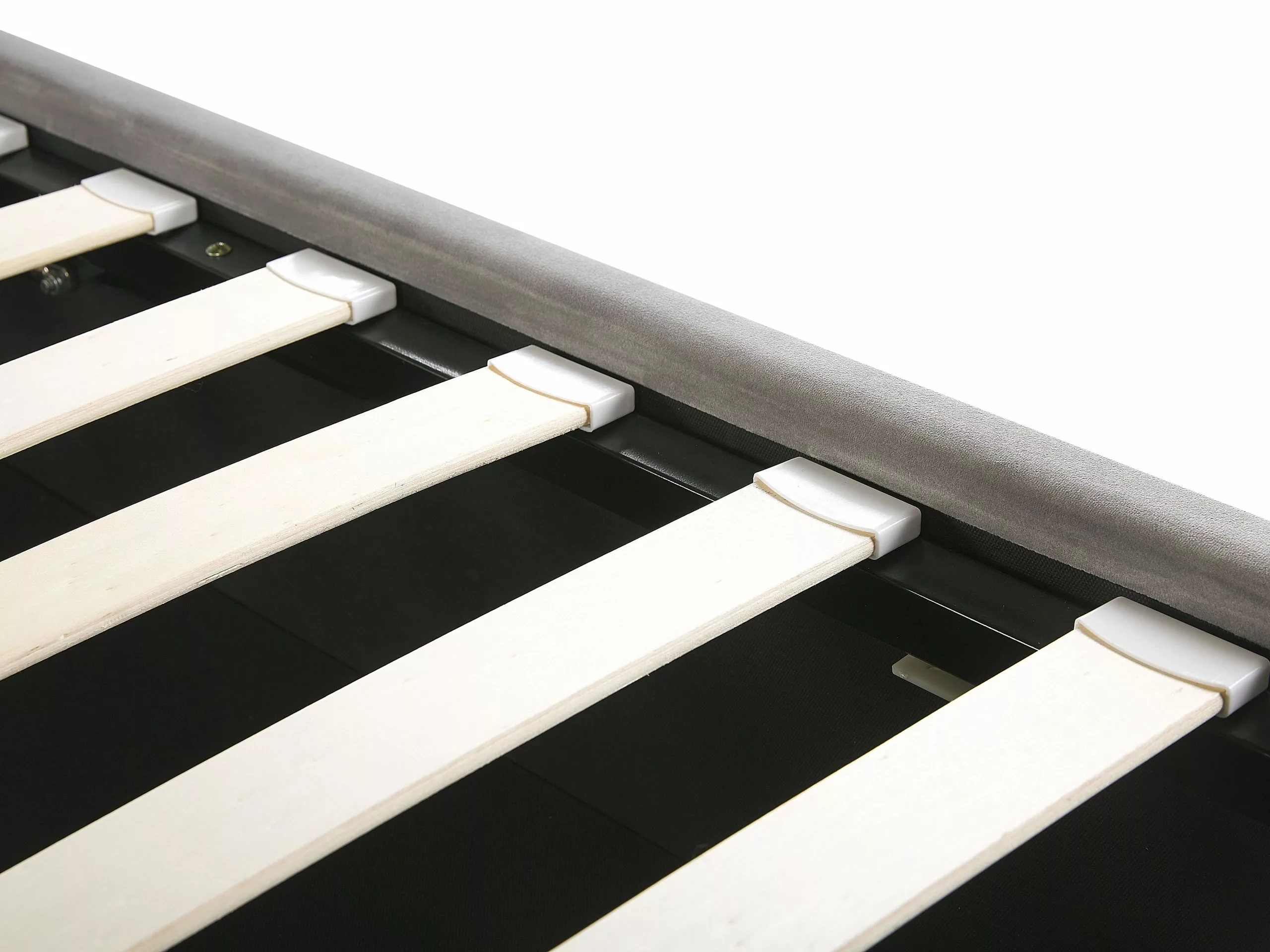 Beliani Sänky Sametti Säilytystila Vaaleanharmaa SEZANNE Useita Kokoja 10 Beliani Sänky Sametti Säilytystila Vaaleanharmaa SEZANNE Useita Kokoja - Image 10