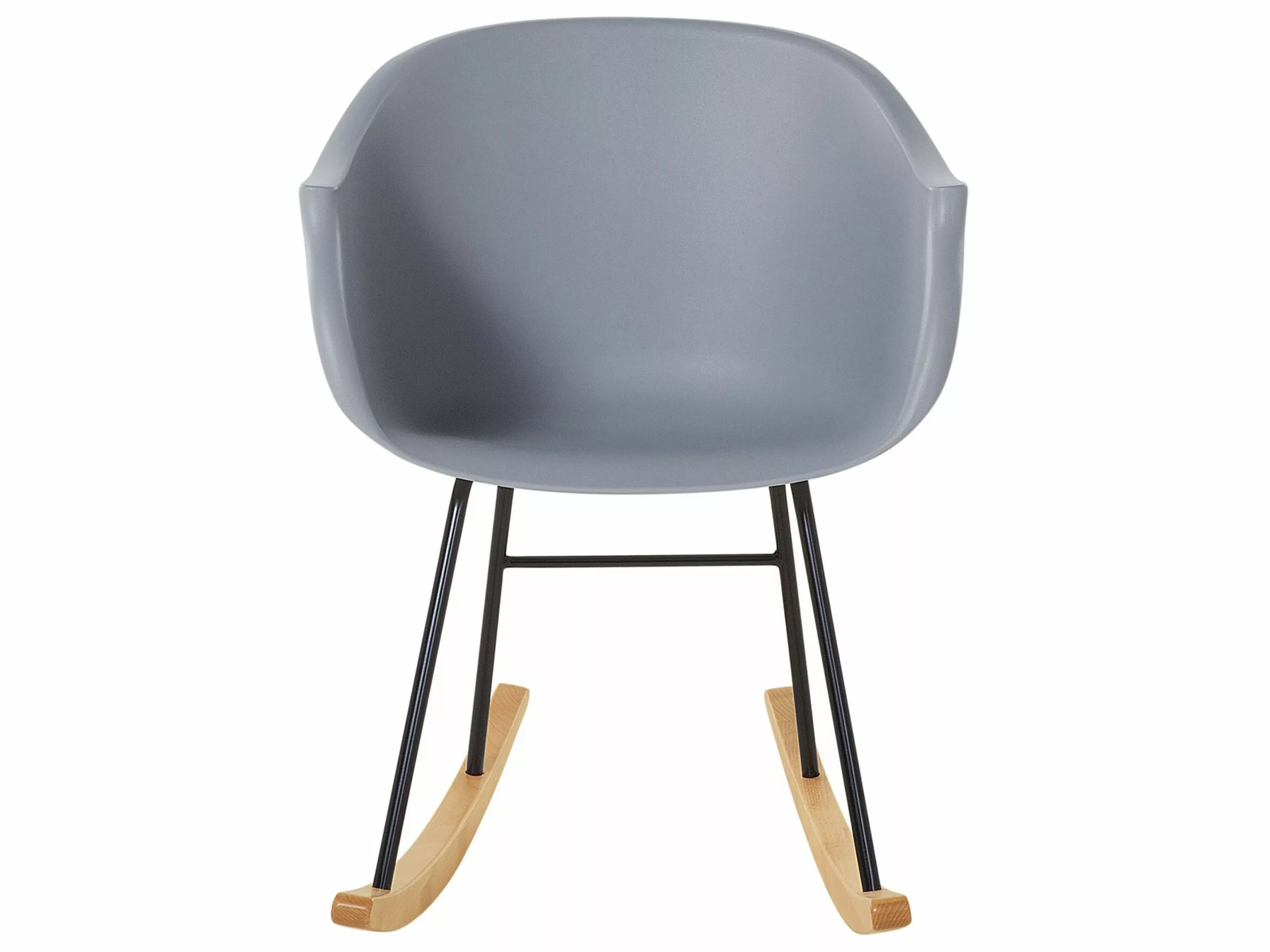 Beliani Keinutuoli Muovi Harmaa HARMONY - Image 4