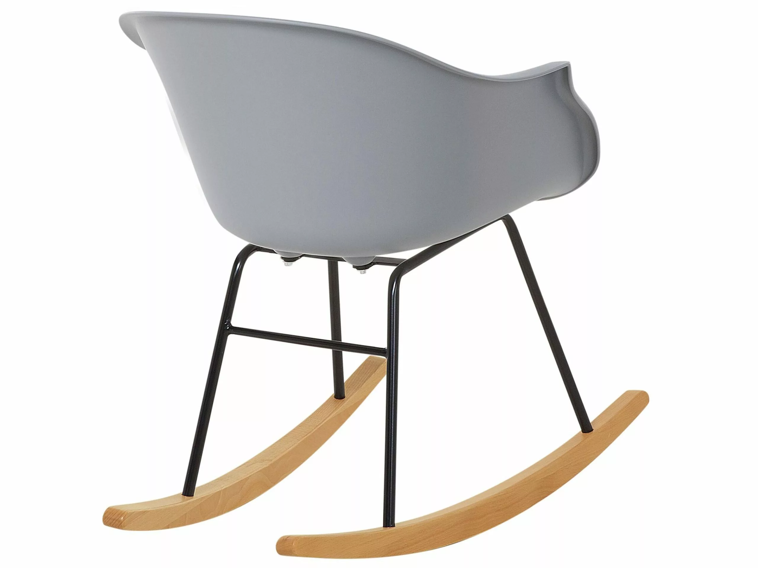 Beliani Keinutuoli Muovi Harmaa HARMONY - Image 6