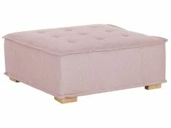 Beliani Sohvan Osa 1-istuttava Vaaleanpunainen TIBRO -Käsinojalliset tuolit Winkel undef src sa picid 810919 type whitesh image