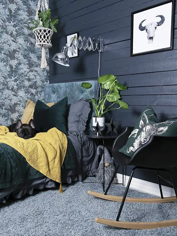 Beliani Keinutuoli Muovi Musta HARMONY - Image 10