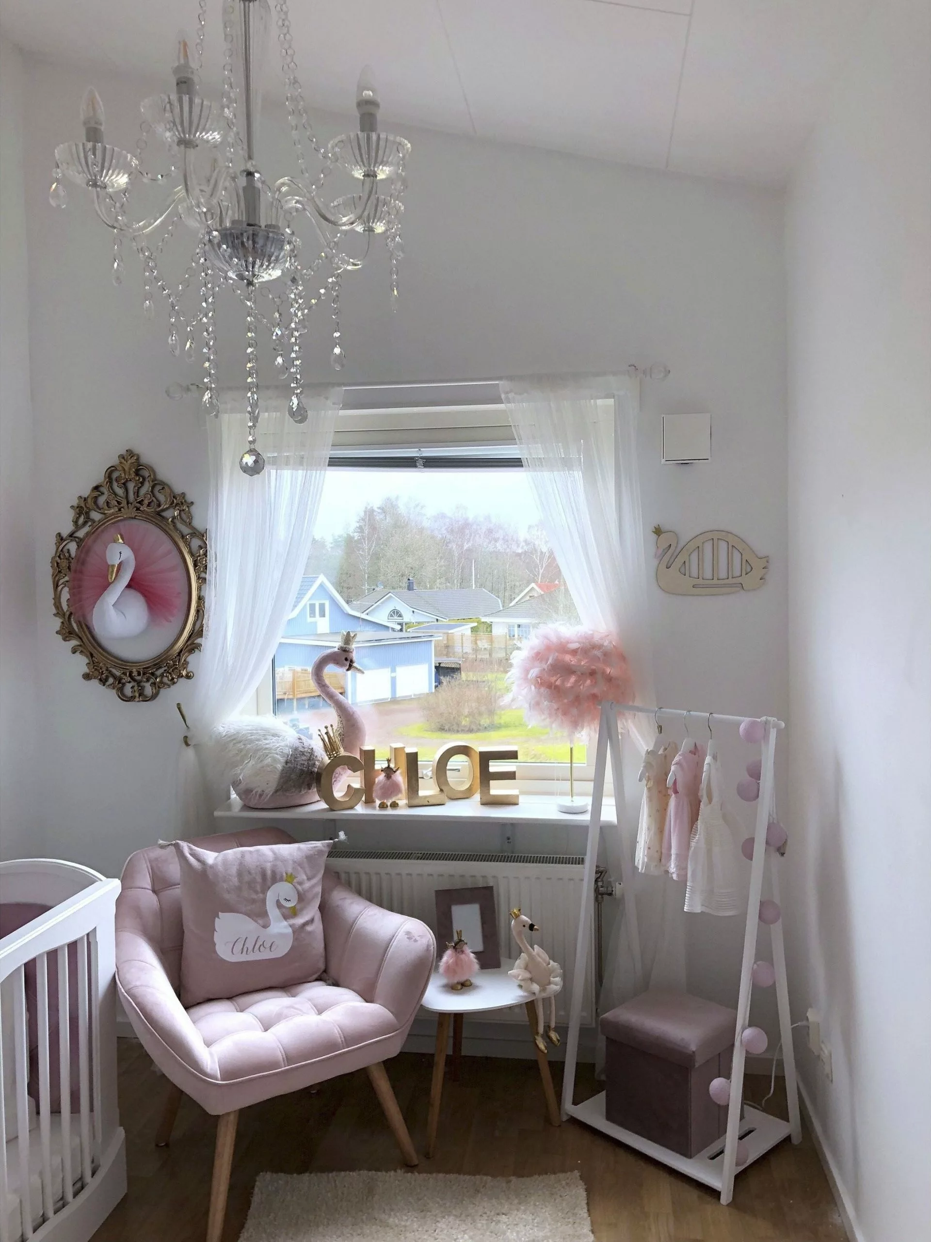 Beliani Nojatuoli Samettinen Vaaleanpunainen KARIS - Image 5