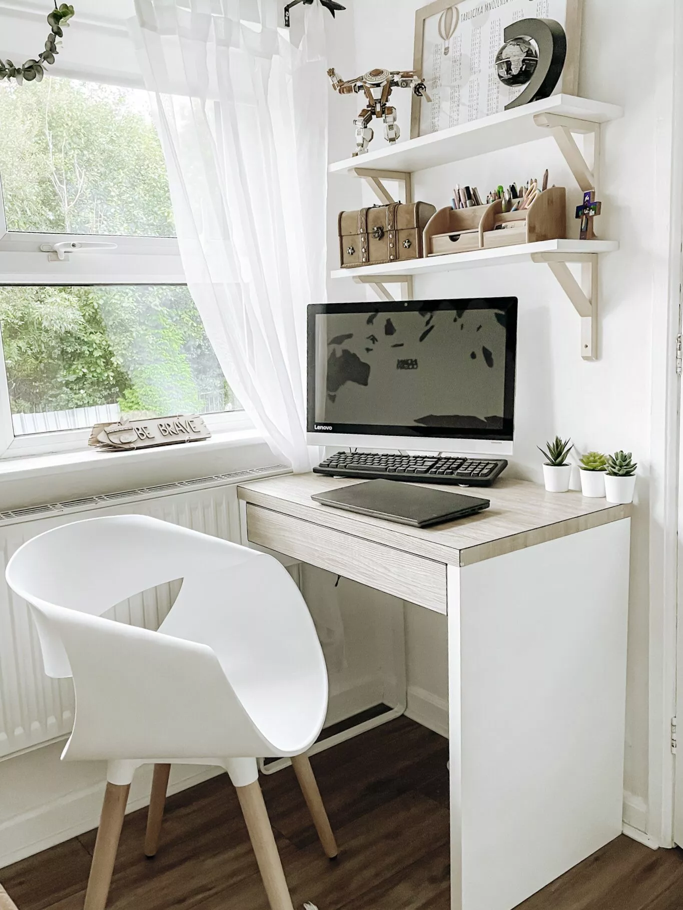 Beliani Tuoli Muovi Valkoinen 2 Kpl CHARLOTTE - Image 4