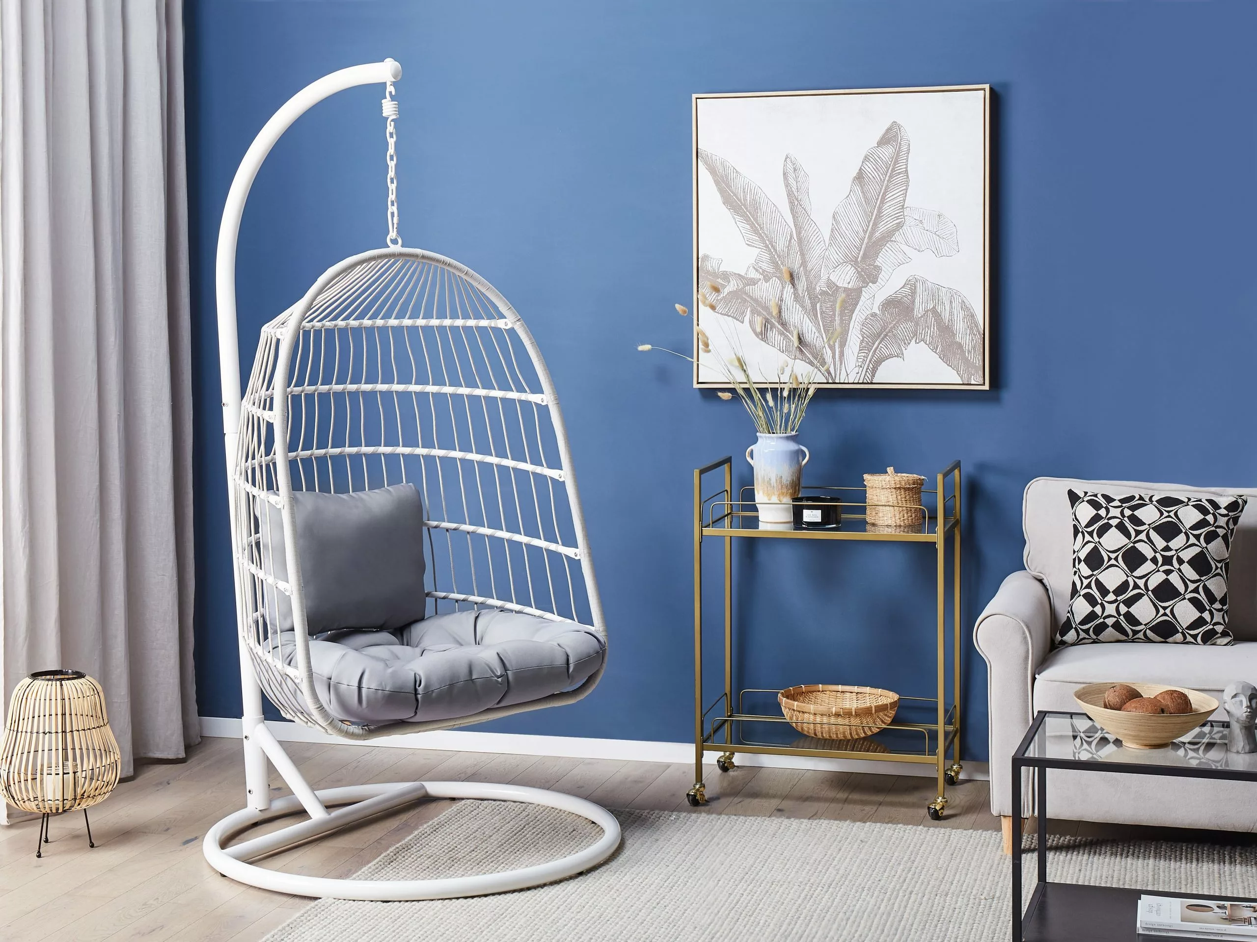 Beliani Riipputuoli Valkoinen ALLERA 2 Beliani Riipputuoli Valkoinen ALLERA - Image 2