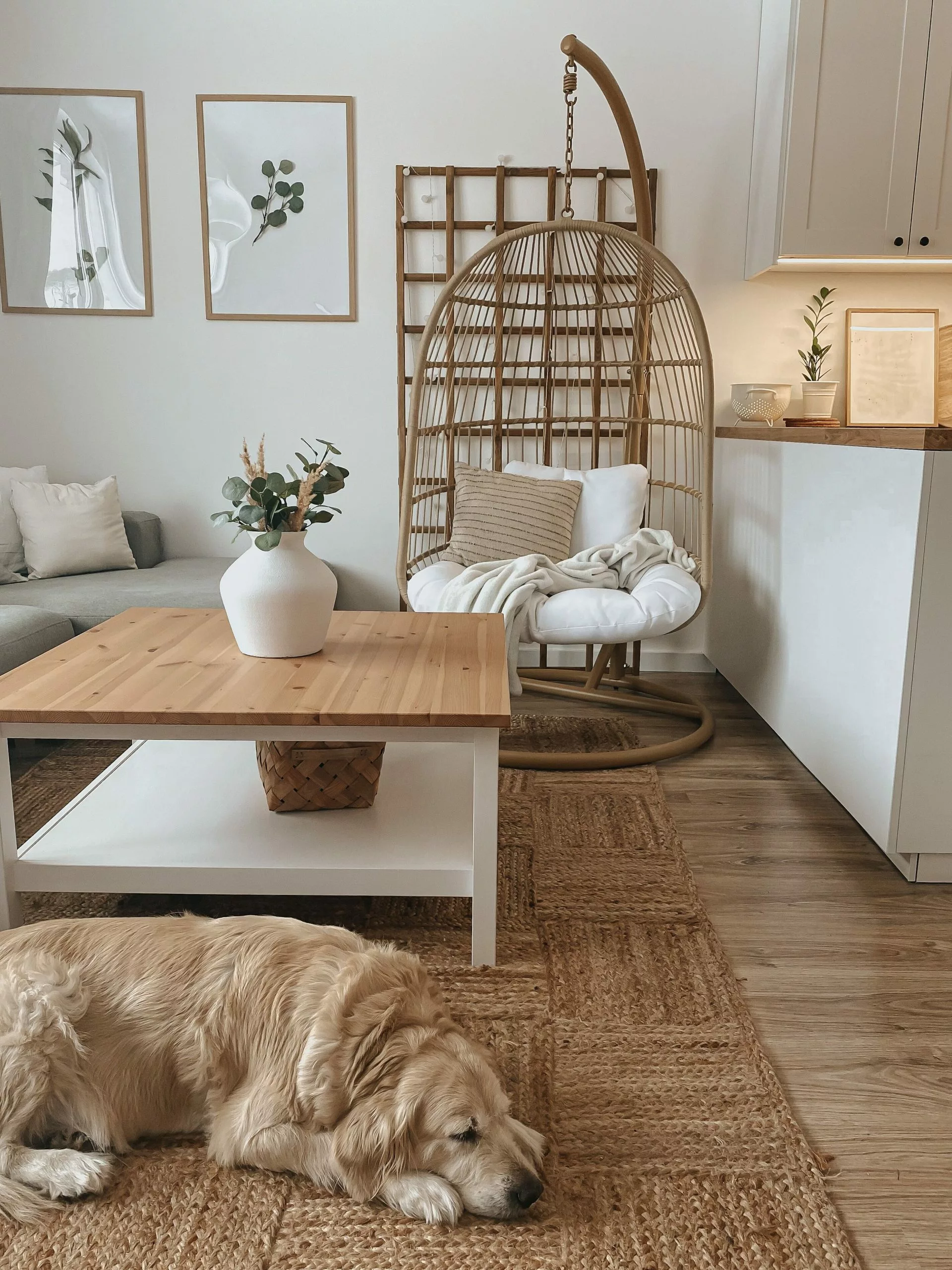 Beliani Riipputuoli Puunvärinen ALLERA - Image 6