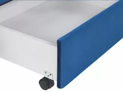 Beliani Parisänky Sametti Säilytystila Laivastonsininen 160 X 200 Cm LIEVIN -Käsinojalliset tuolit Winkel undef src sa picid 821239 type whitesh image