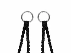 Beliani Riipputuoli Puuvilla Musta GABELLA 16 Beliani Riipputuoli Puuvilla Musta GABELLA -Käsinojalliset tuolit Winkel undef src sa picid 821571 type whitesh image