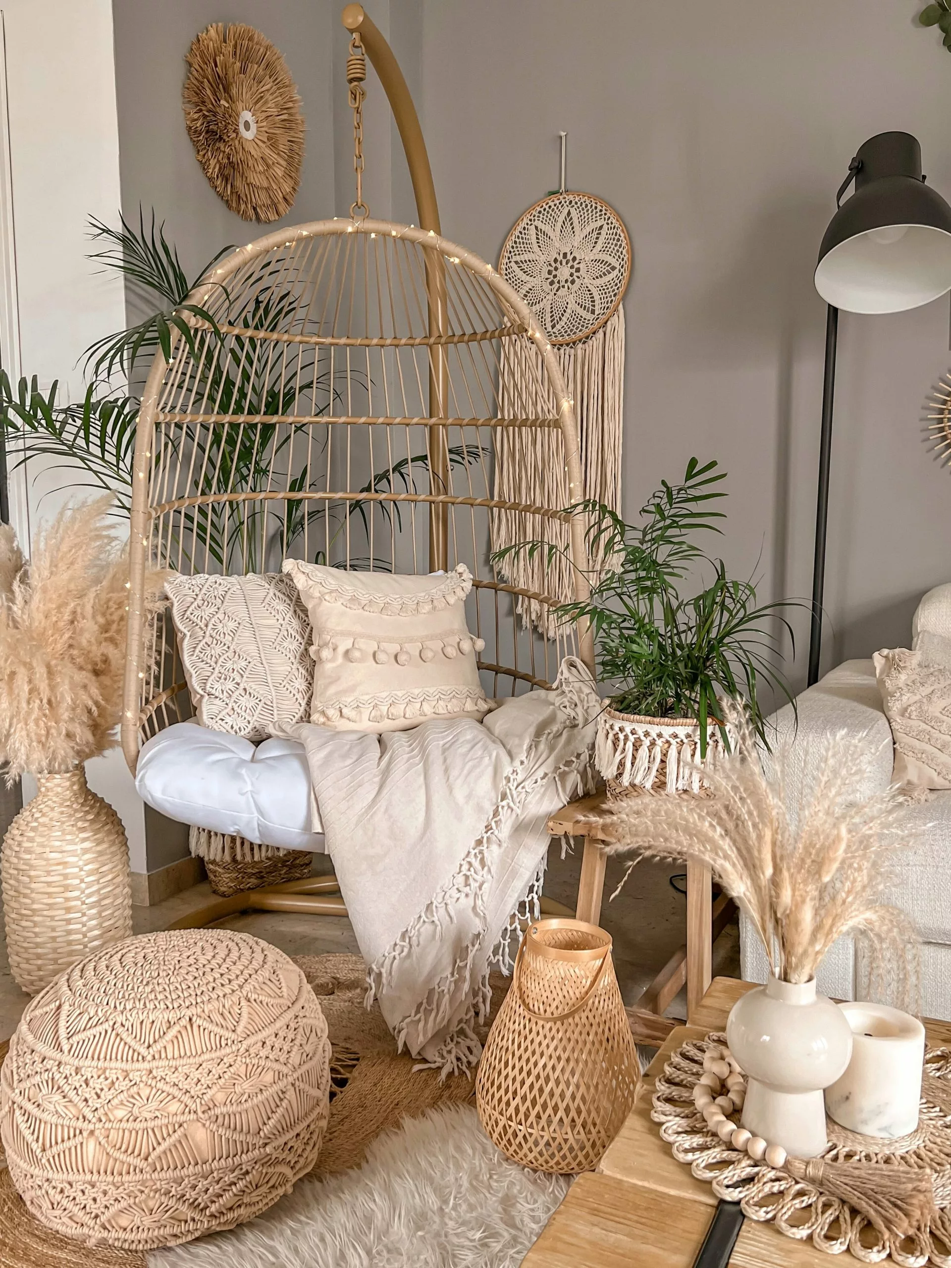 Beliani Riipputuoli Puunvärinen ALLERA - Image 9